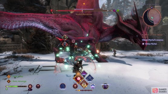 Get a bad outcome when convincing Mythal and you’ll have to fight her.