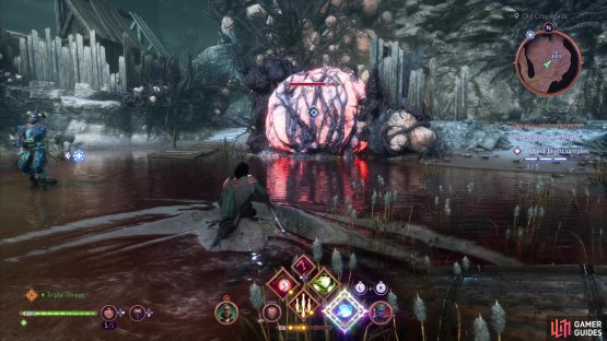 Then burst the Cyst to spawn the Champion.