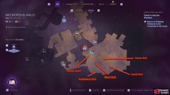 Here, you’ll find the locations of all the bells.