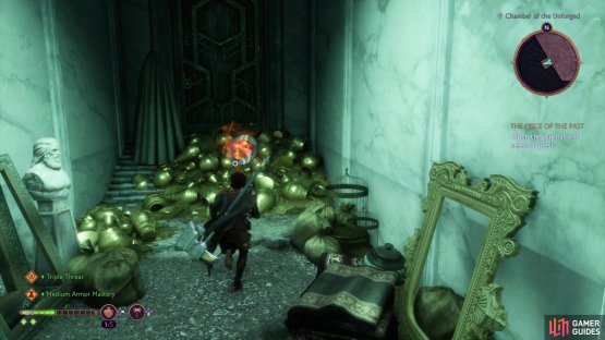 You must complete the Pinnacle of its Kind quest to find it in the room where you fought the dragon.