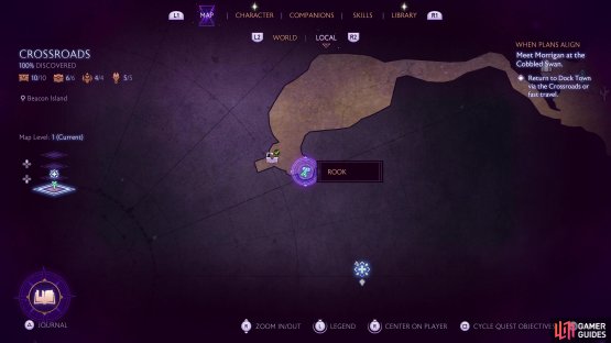 The Final Circle can be found in The Crossroads.