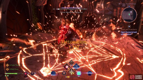 Make good use of Combos against Desmal to buy yourself some time.