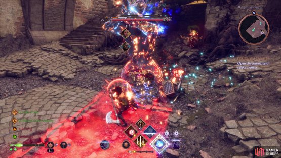 He will also perform three Ground Pounds in a row, dealing damage in a line.