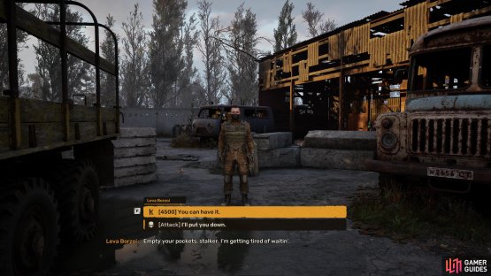 You’re not getting out of here without a fight regardless, so choose to attack here.