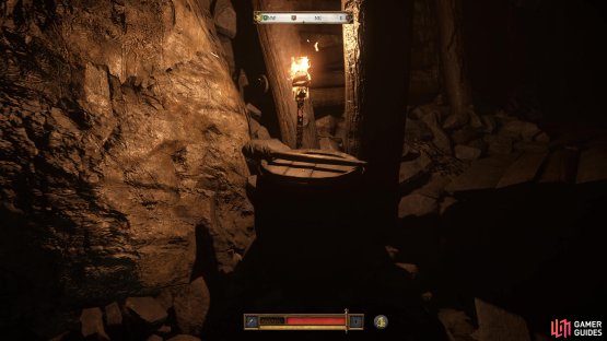 Be sure to grab the Torch and use it.