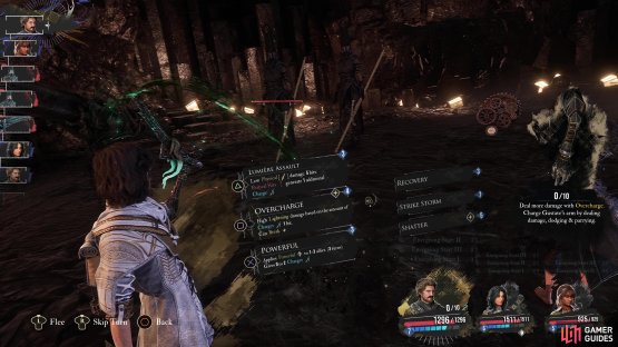 Lumiere Assault is great for generating Charges.