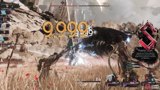 Phantom Stars does heavy regular and break damage to all enemies.