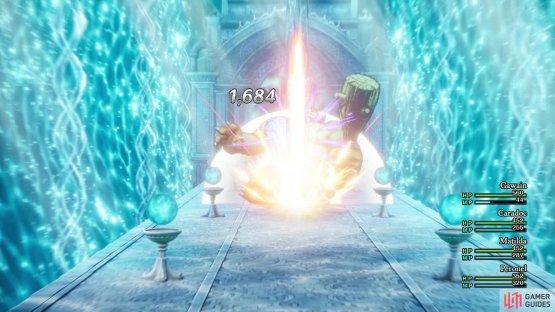 where you’ll have to defeat Atlas - not as monumental a feat as the monster’s namesake if you buff Gawain and let him chop the boss down to size!