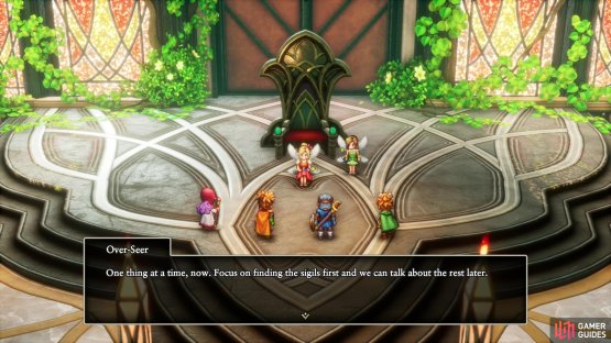 After getting the Magic Key, return to the Faerie Palace to push the main story a bit,
