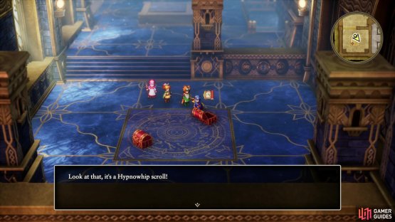 In the southwestern room on 4F you’ll find a Hypnowhip Scroll,