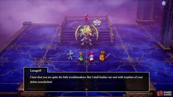 Defeat the Lunagriff,