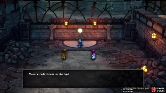 and you’ll obtain the Star Sigil!