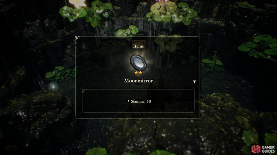 You’ll find the Moonmirror,