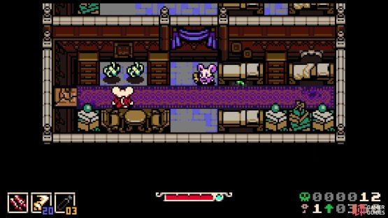 There’s not much to do at the mansion, except explore and collect some Bones.