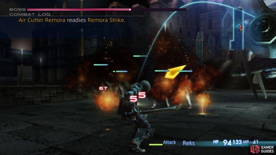 Remora Strike is the only attack that will damage you here