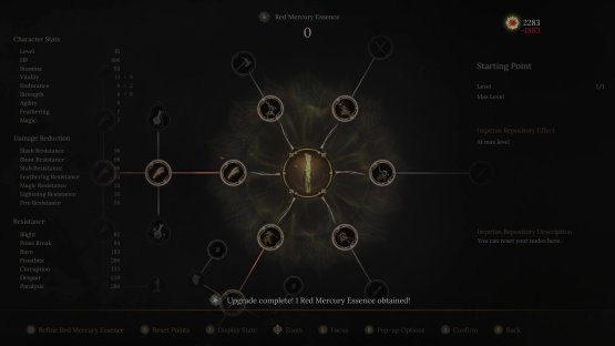 There is a massive skill tree to make use of in WUCHANG.