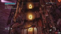 Climb the central structure