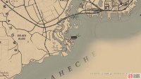 The location of the Alfred Macalister card on the map