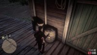 It’ll be on a barrel on the side of the lone building