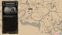 The last encounter with Albert is not too far north from your Chapter 2 camp