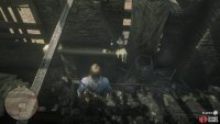 It’s upstairs in the burnt down sheriff’s office