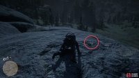the map can be found on the ground next to him.
