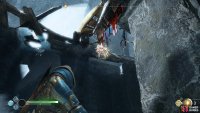 Throw a Shatter Crystal up above to dislodge the Light Crystal.