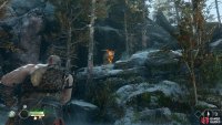 You’ll need to kill some Draugr which are positioned on the ledges above you.
