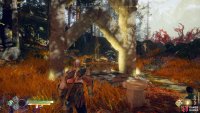 Have Atreus input the phrase into the sand bowl to gain access to the Legendary Chest.