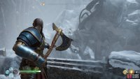 Climb the struts and face the debris to find the second rune.