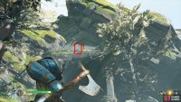 The next Raven is on top of the sealed entrance