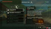 You can either go to Hyrule Castle to find the recipes, or use the recipes we provide at the end of this page to skip that