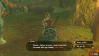 Nice of this lady to give us directions