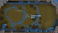 Here is the specific location of the red orb.