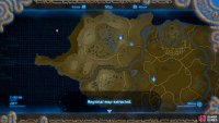 The Ridgeland region is fairly large and is sandwiched between Hyrule Castle and the Rito Village
