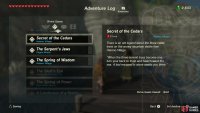 It simply offers clues to a Shrine hidden away via an overworld puzzle