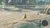 Once this Shrine Quest is activated, you will lose all of your items except your key items and your Sheikah Slate