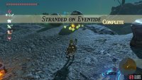 At this point, the Shrine Quest is complete. You will get your items back and you can pick up all the stuff you dropped