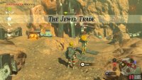 Talk to this Gerudo in Goron City