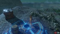 Before you put the final orb into the pedestal, be sure to drop any items you’d like to keep