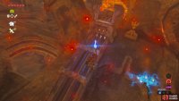 Run up this rounded, grate-like ledge
