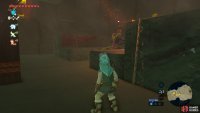 Then run for the doorway when the guard is distracted