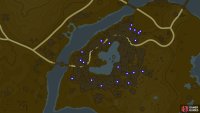 Hylian Shroom locations in Batrea Lake.