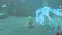 Once it’s frozen, smash the Moblin with a powerful weapon.
