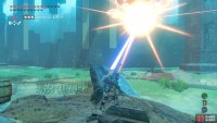 You can parry the laser without locking on, but the damage dealt is decreased.