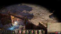 Once inside, cut down the bandits when they recognize you.