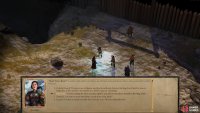 Succeed at a Bluff check to get the bandits to open the gate.