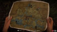 The map will now be marked with each token location