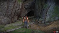Go inside the cave
