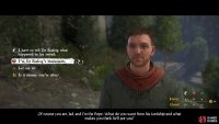 Tell the guard you have news about Sir Radzig’s sword.